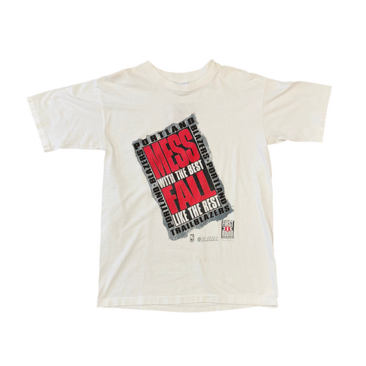Salem Sportswear Portland Trail Blazers Mess With The Best Tee Sz L