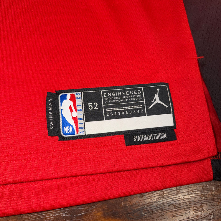 Nike Swingman Statement Edition Portland Trail Blazers Anfernee Simons Jersey Sz XL