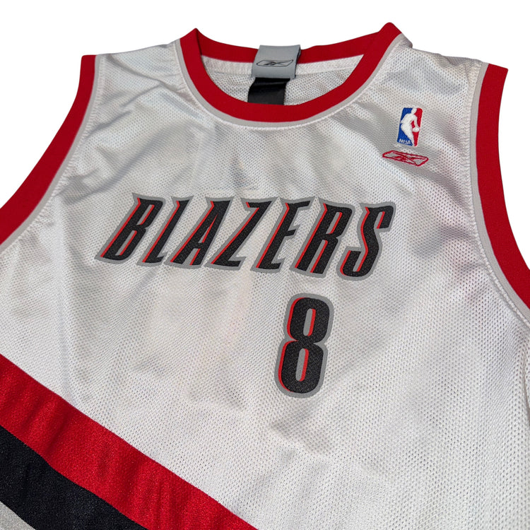Reebok 00’s Portland Trail Blazers Martell Webster Home Jersey Sz YL
