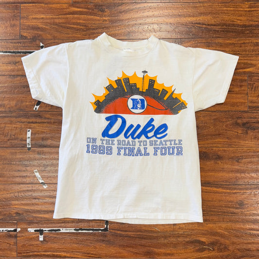 1989 Duke Final Four Tee Sz L