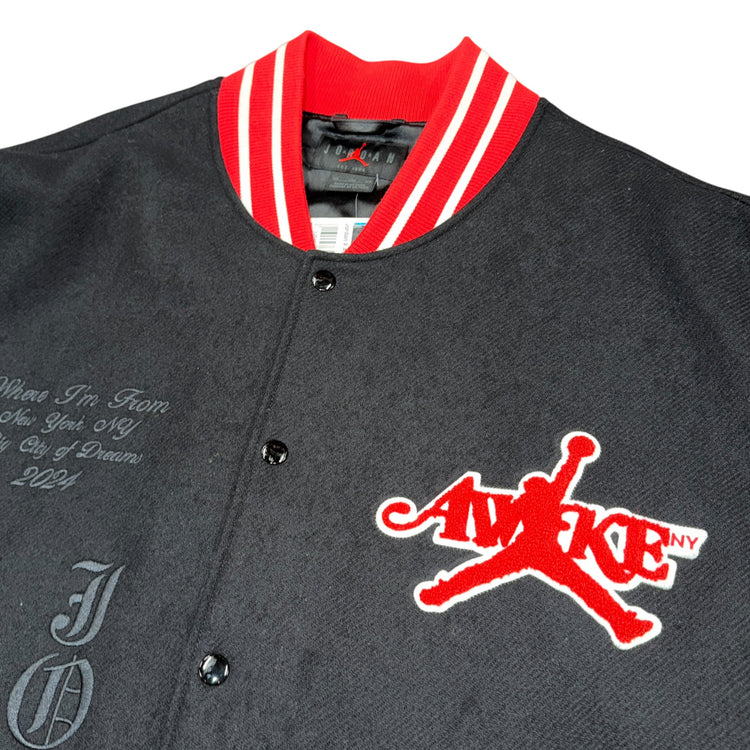 Jordan X Awake NY Varisty Jacket Sz 3X