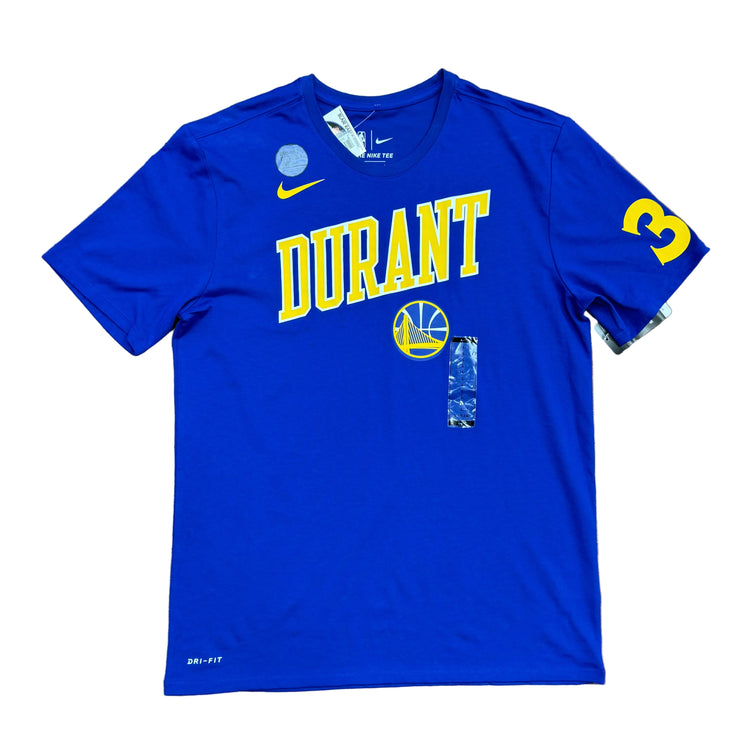 NAT Nike Golden State Warriors Kevin Durant Tee Sz L