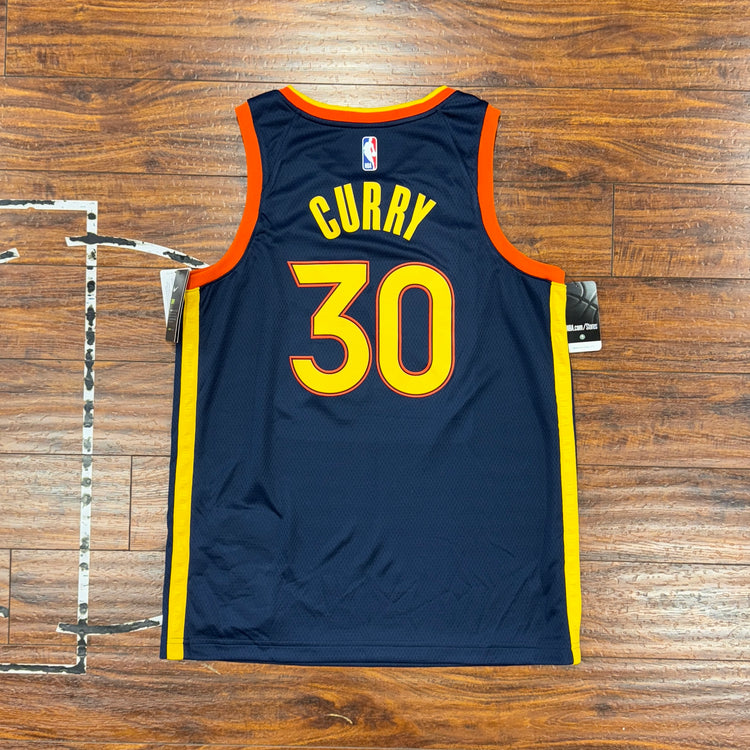 NWT SAMPLE Golden State Warriors Stephen Curry Jersey Sz L