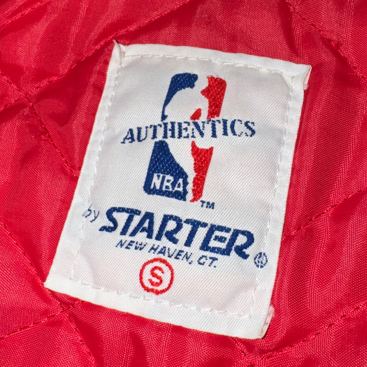 Starter Chicago Bulls Satin Jacket Sz S