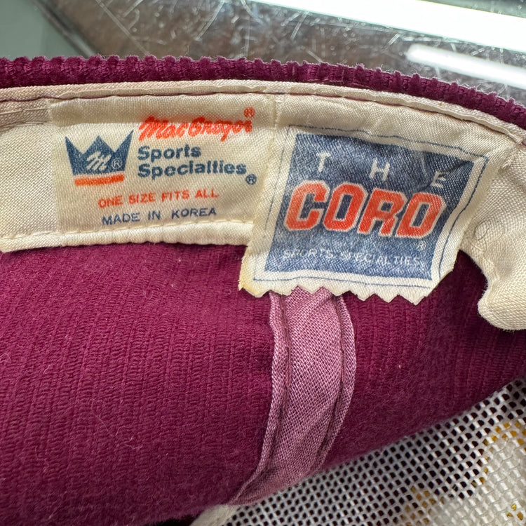 MacGregor 80’s Corduroy Arizona State Sun Devils Snapback