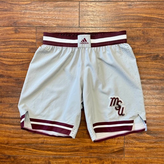 Adidas Mississippi State Team Issued SAMPLE Shorts Sz L + 2”