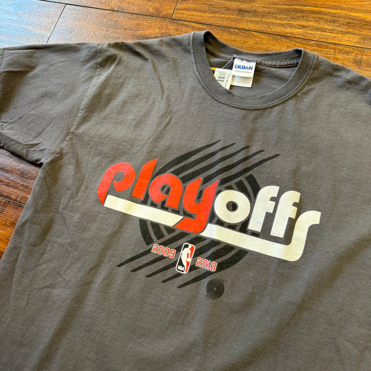 Trail Blazers 2010 Playoff Tee Sz L