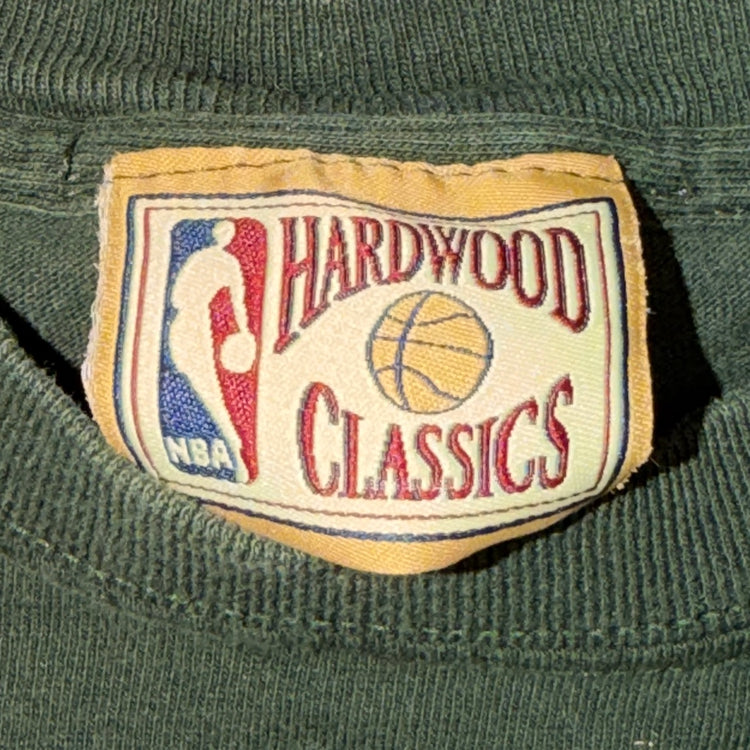 NBA Hardwood Classics Milwaukee Bucks Oscar Robertson Jersey Tee Sz L