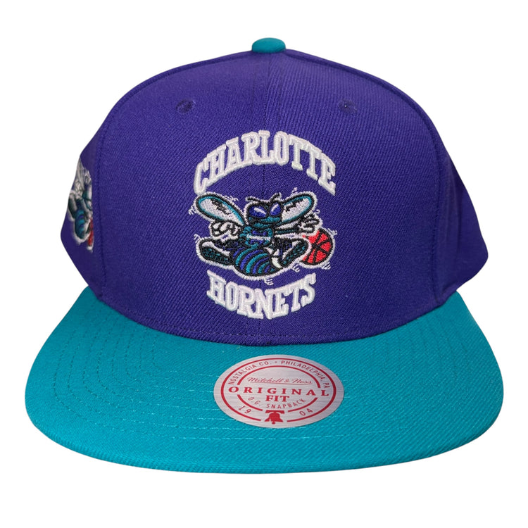 NWT Mitchell & Ness Charlotte Hornets Snapback