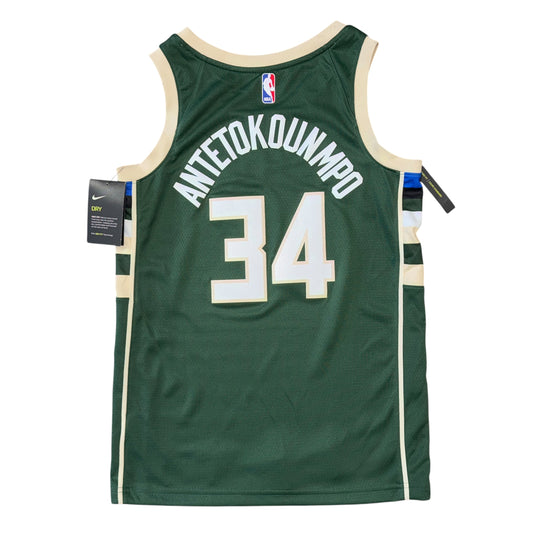 NWT Nike Swingman Icon Milwaukee Bucks Giannis Antetokounmpo Jersey Sz S