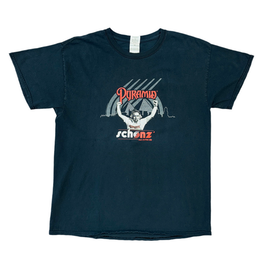 Portland Trail Blazers SCHONZ Pyramid Call Tee Sz L