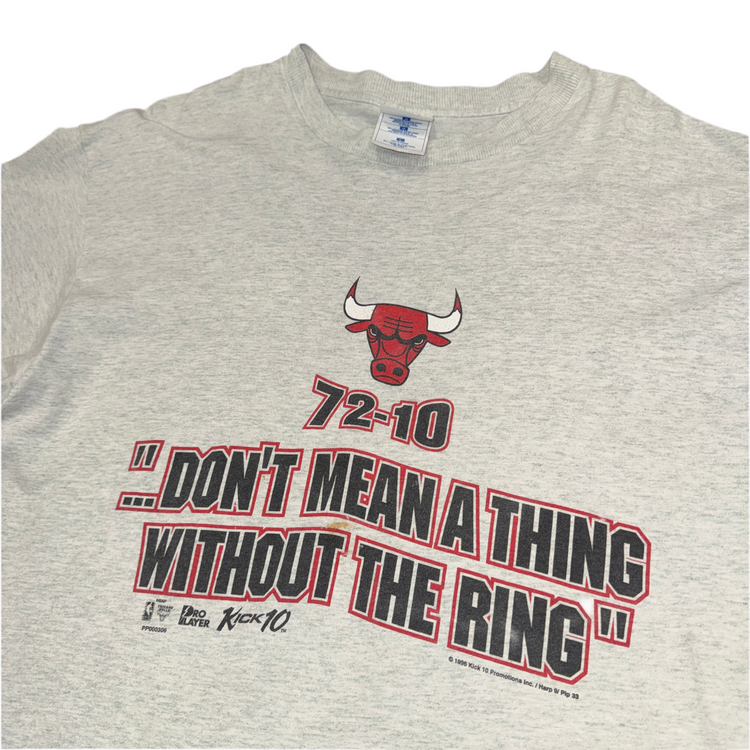 Pro Player 72-10 Chicago Bulls Tee Sz L