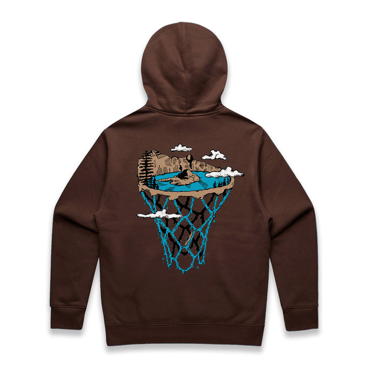 Trillblazin Crater Chocolate Hoodie Multiple Sizes