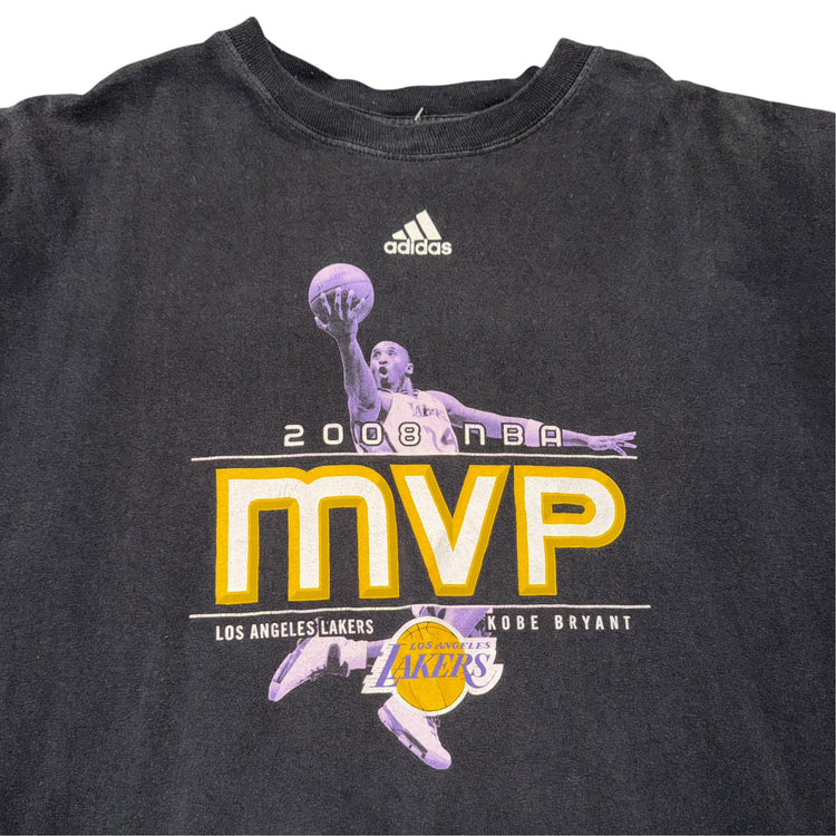 Adidas 2008 Los Angeles Lakers Kobe Bryant MVP Tee Sz L