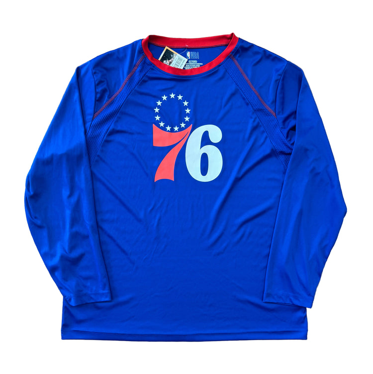 NBA Phila 76ers Shooting Shirt Sz XL