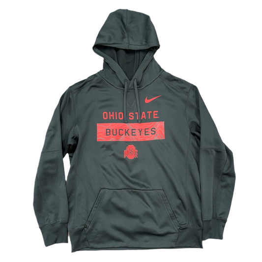 Nike Ohio State Buckeye Hoodie Sz L