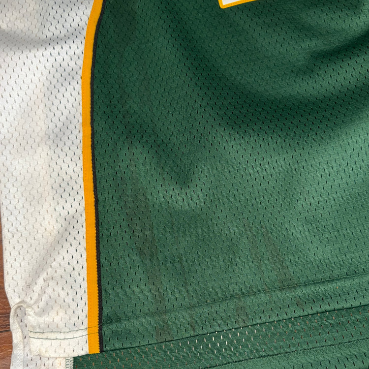 Adidas Hardwood Classic 2001-02 Seattle Supersonics Gary Payton Away Jersey Sz L