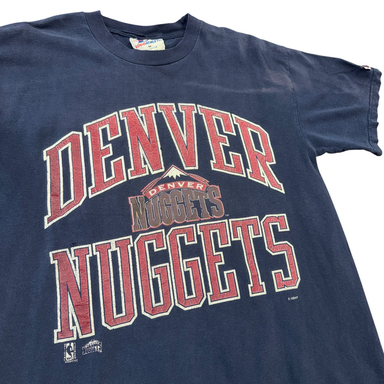 Logo Athletic 90’s Denver Nuggets Tee Sz M