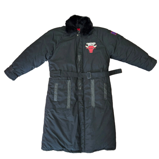 City Players Chicago Bulls Trench Coat Sz L