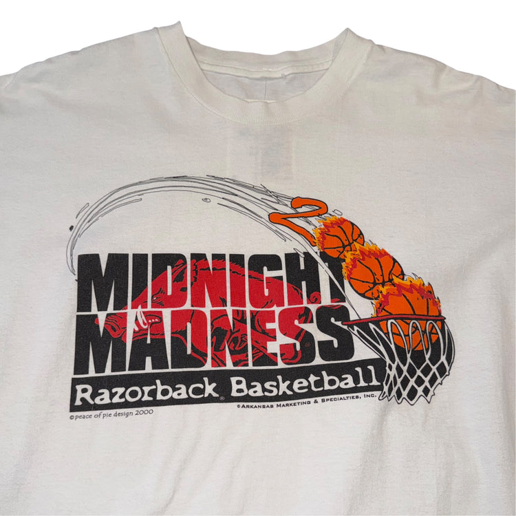 Midnight Madness Arkansas Razorbacks Tee Sz XL