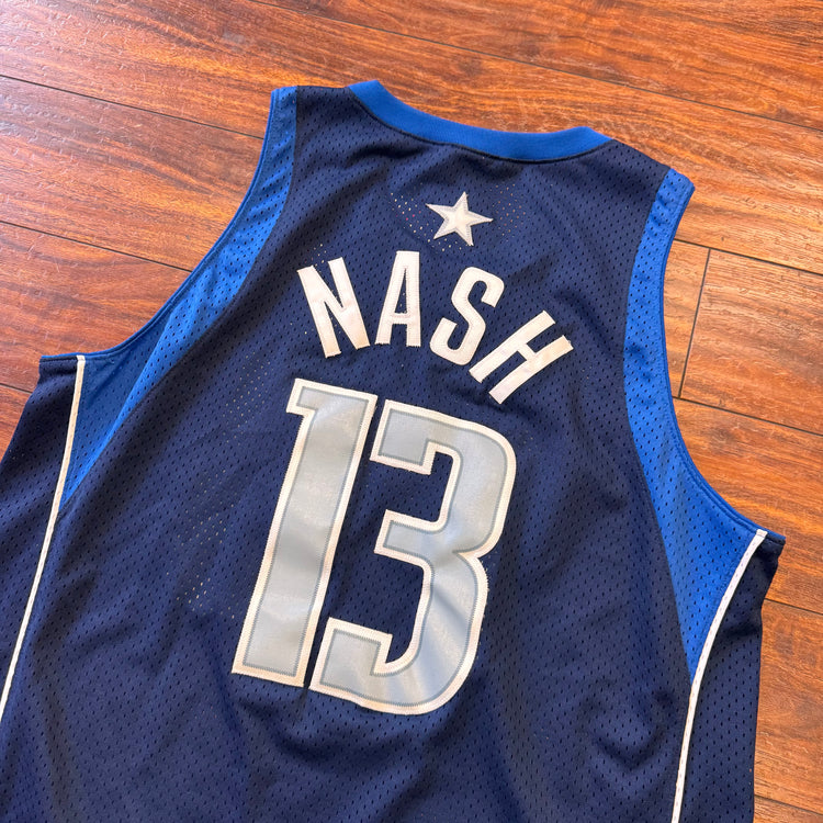 Nike 00's Dallas Steve Nash Jersey Sz L