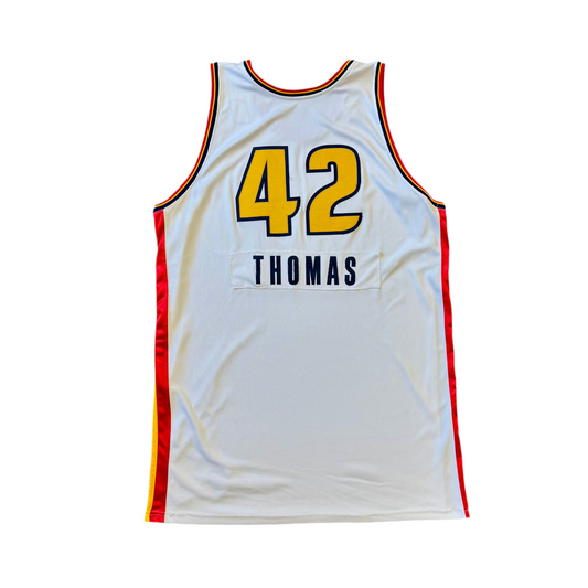 Adidas 2007-08 D-League 14ers Game Worn John Thomas Jersey Sz 3X