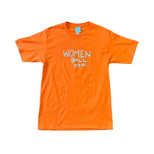 Women Ball Too Orange Multiple Sizes