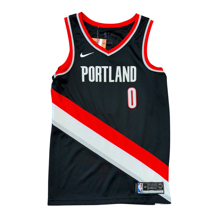 Nike Swingman Icon Edition Portland Trail Blazers Damian Lillard Jersey Sz S
