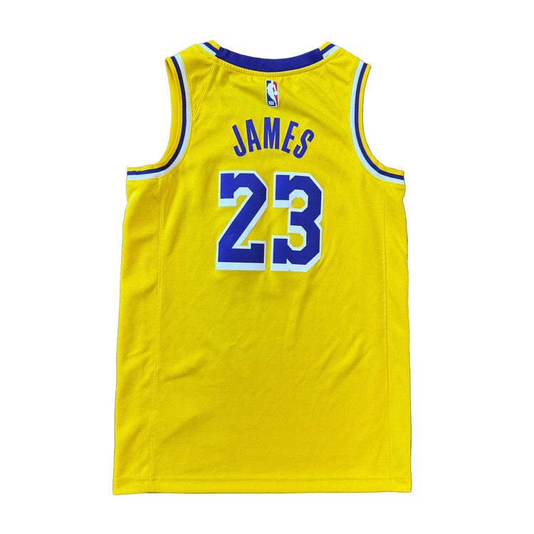 Nike Swingman Icon Los Angeles Lakers Lebron James Jersey Sz S