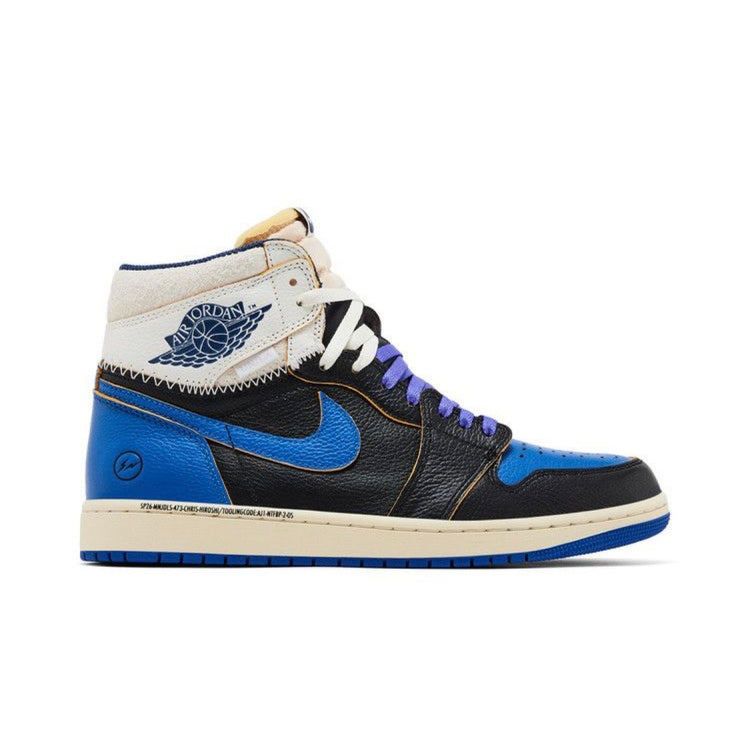 Jordan 1 Retro High OG SP Fragment x Union LA Sport Royal Deadstock