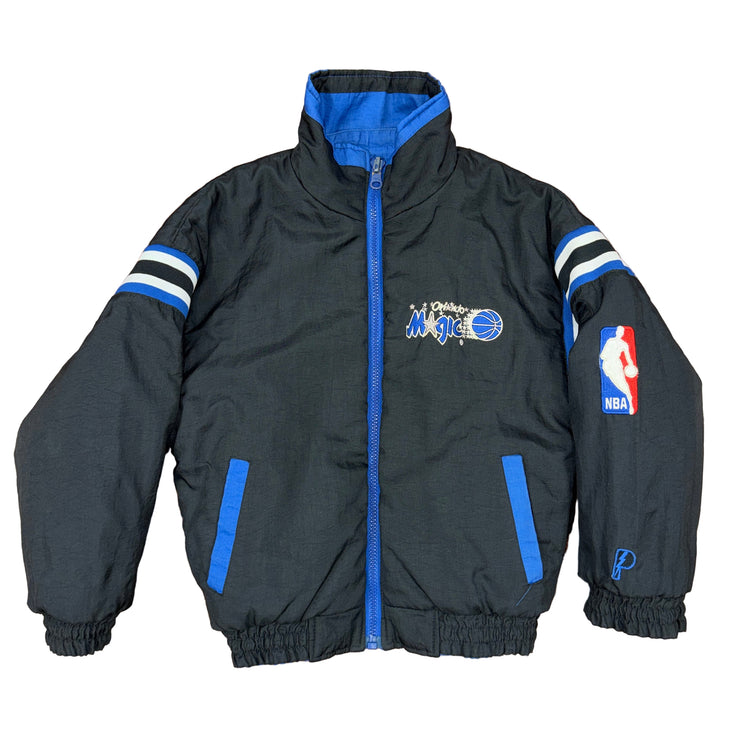 Pro Player 90's Orlando Magic Reversible Puffer Jacket Sz YM
