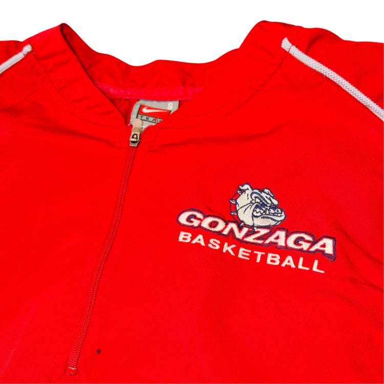 Nike 00’s Gonzaga Bulldogs 1/4 Zip-up Sz S