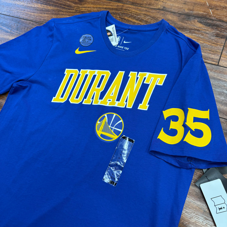 NAT Nike Golden State Warriors Kevin Durant Tee Sz L
