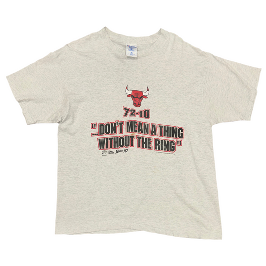 Pro Player 72-10 Chicago Bulls Tee Sz L