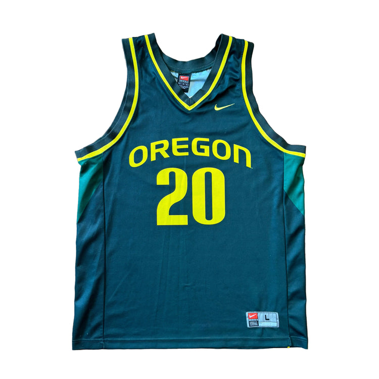 Nike 00's Oregon Freddy Jones Jersey Sz L