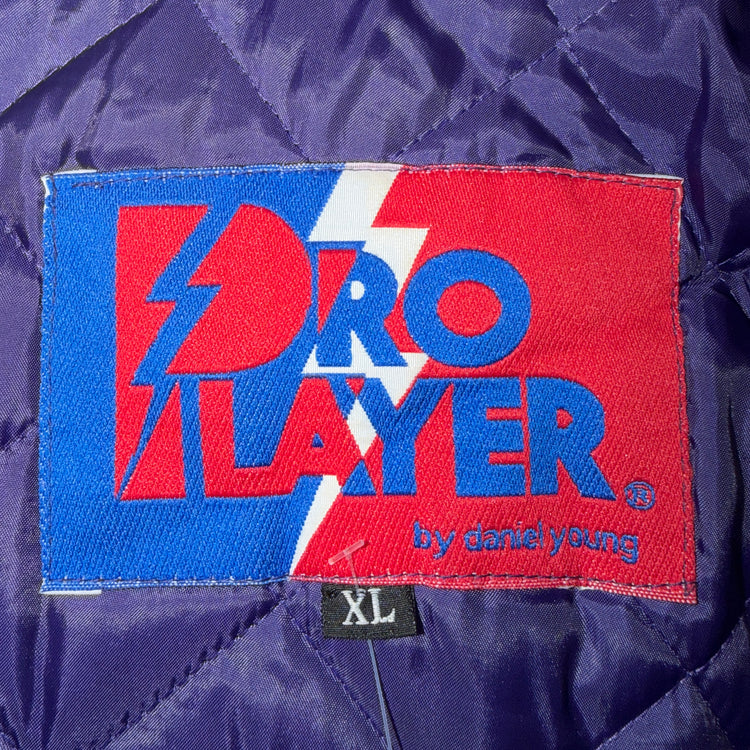 Pro Player Phoenix Suns Leather Jacket Sz XL