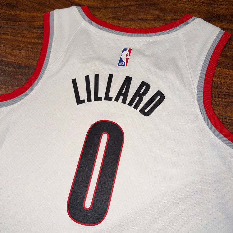 Nike Portland Trail Blazers Damian Lillard Jersey Sz S