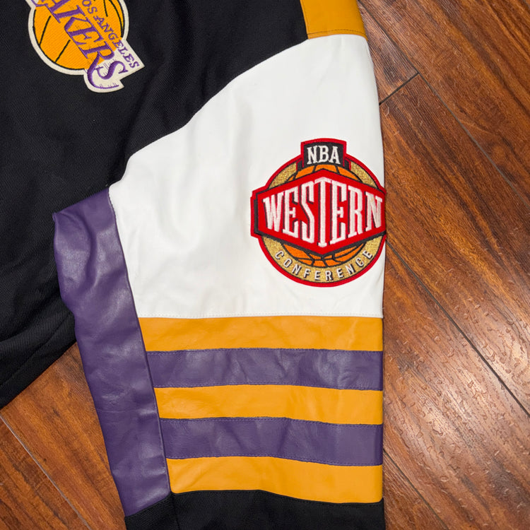 Jeff Hamilton Los Angeles Lakers Jacket Sz 2X