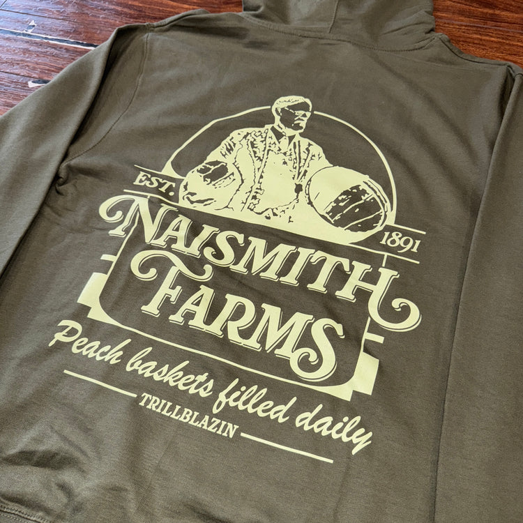 Trillblazin Naismith Hoodie Olive Multiple Sizes