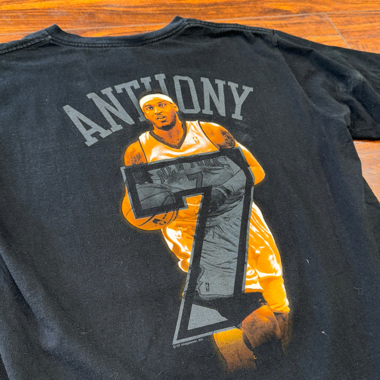 Majestic New York Knicks Carmelo Anthony Tee Sz M
