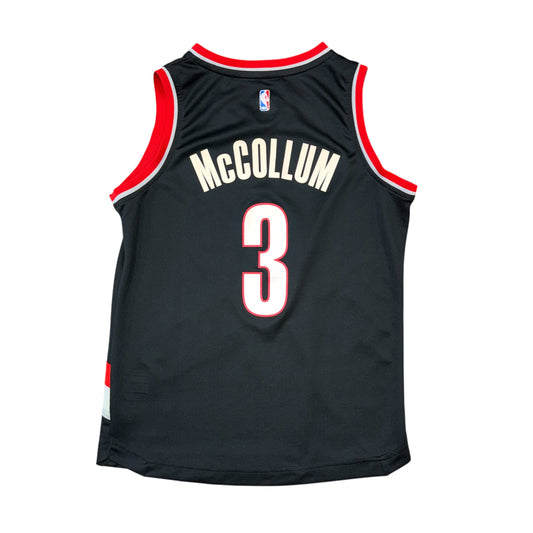 Fanatics Portland Trail Blazers CJ McCollum Jersey Sz YM