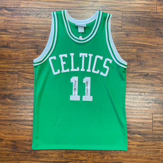 Signed Charlie Scott Boston Celtics Jersey Sz XL