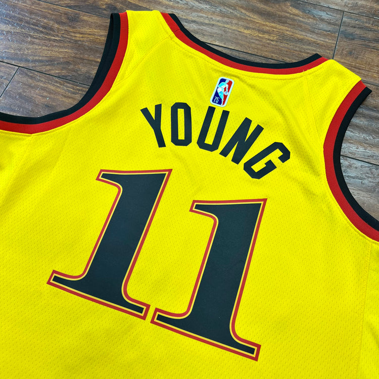 NWT Nike Atlanta Hawks Trae Young City Edition Jersey Sz L