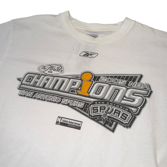 Reebok San Antonio Spurs 2005 Championship Sz M