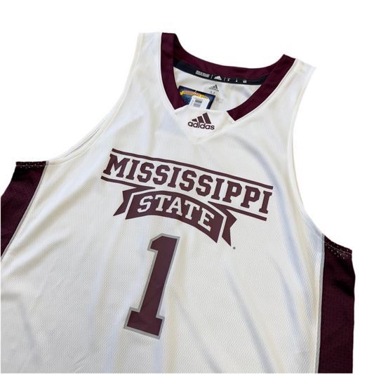 Adidas Mississippi State Team Issued Jersey Sz M