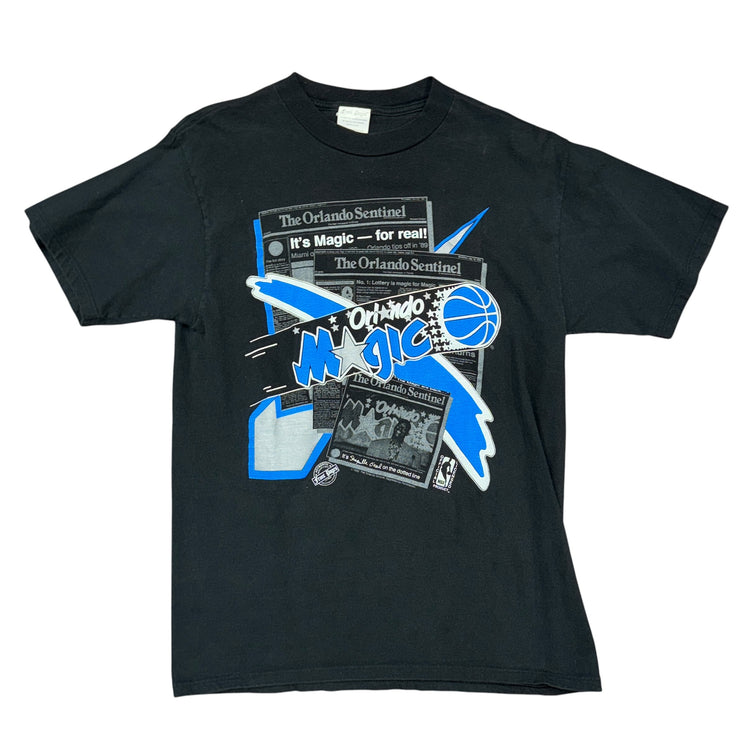 Front Pages 90's Orlando Magic Tee Sz L