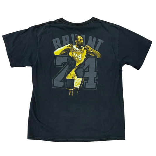 Majestic Los Angeles Lakers Black Mamba Kobe Bryant Tee Sz L
