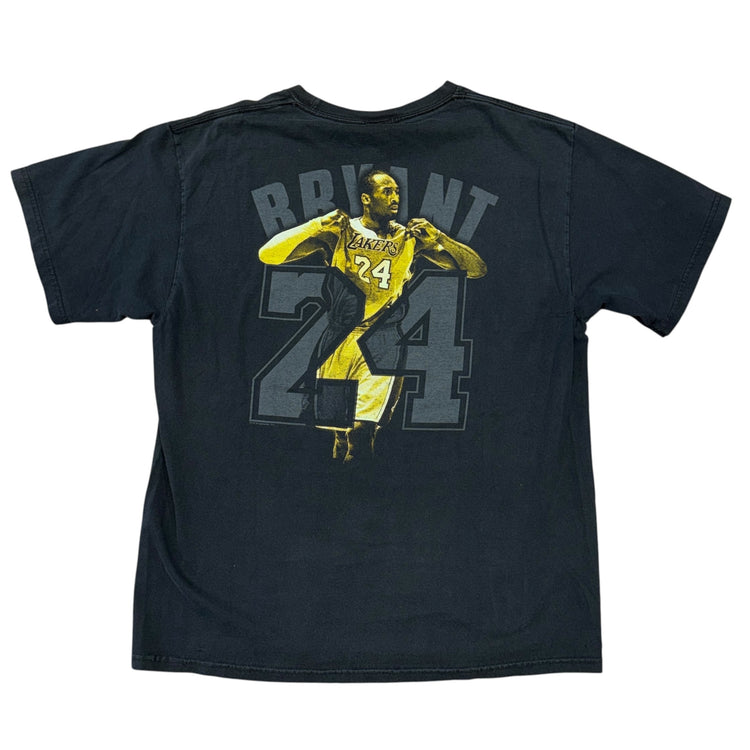 Majestic Los Angeles Lakers Black Mamba Kobe Bryant Tee Sz L