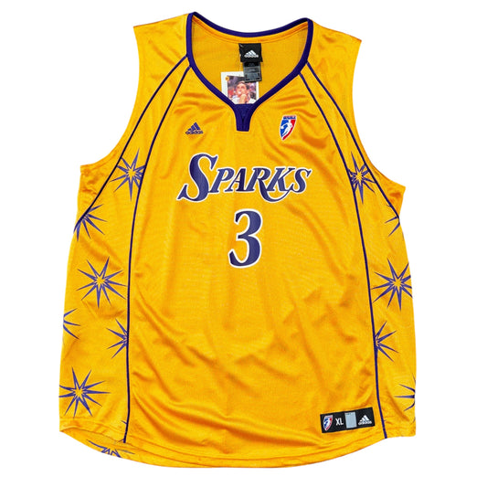 Signed Adidas Los Angeles Sparks Candace Parker Jersey Sz XL