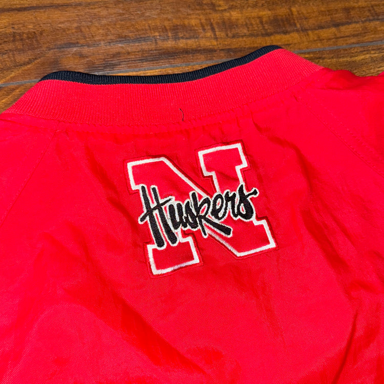 Pro Player Nebraska Huskers Windbreaker Sz M